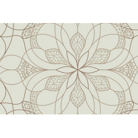 Обои на бумажной основе Шарм 154-01 Ажур светло-бежевые (0,53х10м.)