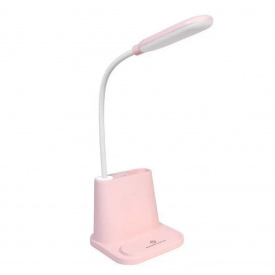 Настольная светодиодная лампа RIAS Multifunctional Desk Lamp с держателем для телефона 1200mAh Pink (3_02971)