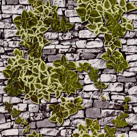 Обои на бумажной основе влагостойкие Шарм 75-02 Май серые (0,53х10м.)