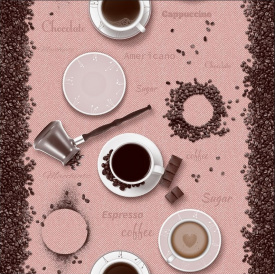 Обои на бумажной основе влагостойкие Шарм 163-06 Либерика декор бордовые (0,53х10м.)