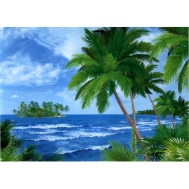 Фотообои Арт Декор Багамские острова 134х194