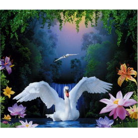 Фотообои Арт Декор Зазеркалье 201х242