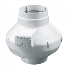 Канальний відцентровий вентилятор Вентс ВК 200 ЕС (бурий короб)