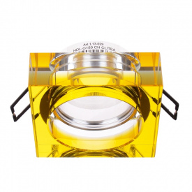 Декоративный точечный светильник Brille HDL-G189 Желтый L13-029