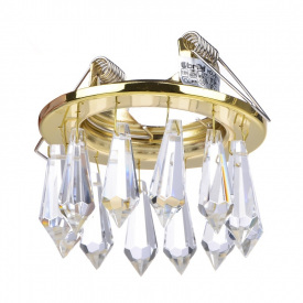 Декоративный точечный светильник Brille 20W HDL-G115 Золотистый 163988