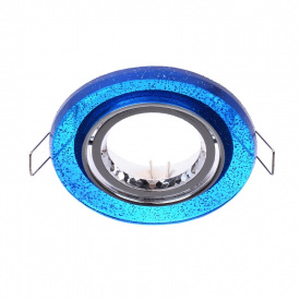 Декоративный точечный светильник Brille HDL-G45 Синий 162206