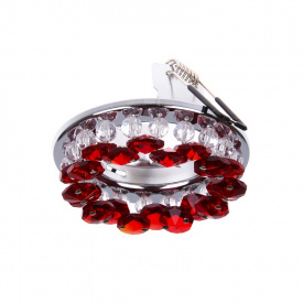 Декоративный точечный светильник Brille HDL-G198 Красный L13-059