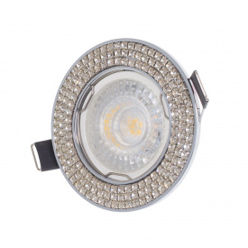 Точечный светильник Brille 40W HDL-G278 Хром 36-271