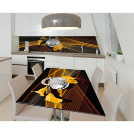 Наклейка 3Д виниловая на стол Zatarga «Величественная красота» 650х1200 мм (Z184035/1st)