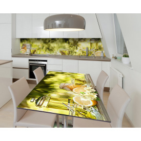 Наклейка 3Д виниловая на стол Zatarga «Целебный напиток» 600х1200 мм (Z183418st)