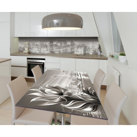 Наклейка вінілова на стіл Zatarga  "Туманний вітер" 600х1200 мм