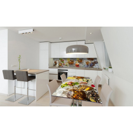 Наклейка вінілова на стіл Zatarga «Чайний Аромат» 650х1200 мм Z180644/1st