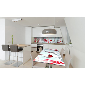 Наклейка вінілова на стіл Zatarga «Зимовий настрій 02» 600х1200 мм Z180339st