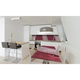 Наклейка вінілова на стіл Zatarga «Бордовий Оксамит» 600х1200 мм Z180615st