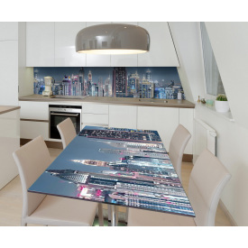 Наклейка вінілова на стіл Zatarga  "Нічний Лондон" 650х1200 мм Z181723/1st