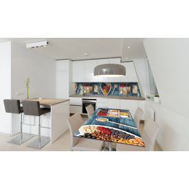 Наклейка вінілова на стіл Zatarga «Сухофрукти» 650х1200 мм Z180803/1st