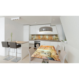 Наклейка виниловая на стол Zatarga «Старый Свет» 650х1200 мм Z180538/1st