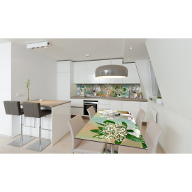 Наклейка вінілова на стіл Zatarga «Квіти та Ягоди 03» 650х1200 мм Z180324/1st