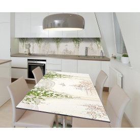 Наклейка вінілова на стіл Zatarga  "Лоза" 650х1200 мм