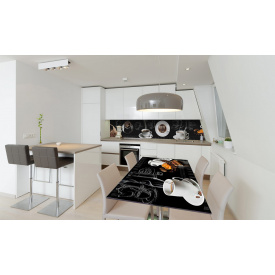 Наклейка вінілова на стіл Zatarga «Випий Кава» 650х1200 мм Z180768/1st