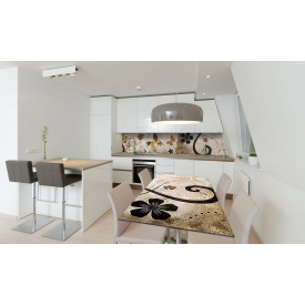 Наклейка вінілова на стіл Zatarga «Метелики та завитки» 650х1200 мм Z180779/1st