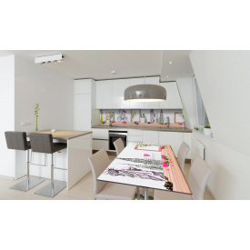 Наклейка вінілова на стіл Zatarga "Мила Франція" 650х1200 мм Z180806/1st