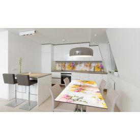 Наклейка вінілова на стіл Zatarga «Жовтий букет» 650х1200 мм Z180875/1st