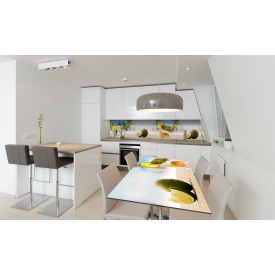 Наклейка вінілова на стіл Zatarga "Коктейль" 650х1200 мм Z180565/1st