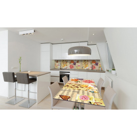 Наклейка вінілова на стіл Zatarga «Ноти» 650х1200 мм Z180831/1st