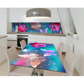 Наклейка 3Д виниловая на стол Zatarga «Танец очарования» 650х1200 мм (Z184470/1st)