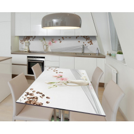 Наклейка 3Д виниловая на стол Zatarga «Летающие зёрна» 600х1200 мм (Z184500st)