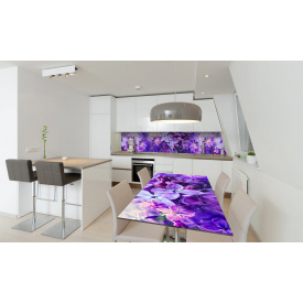 Наклейка вінілова на стіл Zatarga «Бэз Макро» 600х1200 мм Z180834st