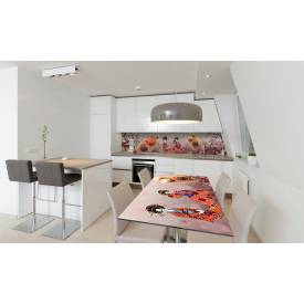 Наклейка вінілова на стіл Zatarga «Гейші» 650х1200 мм Z180429/1st