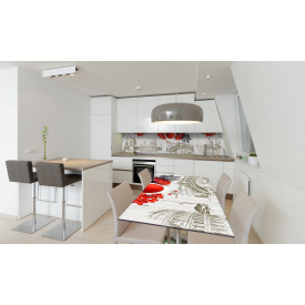 Наклейка вінілова на стіл Zatarga «Яскравий Акцент» 650х1200 мм Z180676/1st