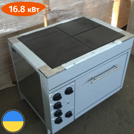 Плита електрична кухонна з плавним регулюванням потужності ЕПК-4Ш еталон Стандарт