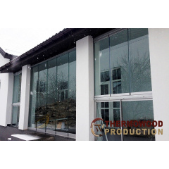 Безрамное подвижное поворотно-складное остекление Tiara Max Шостка