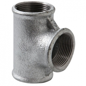 Трійник чавунний оцинкований Ø1 1/4" Berg Montana 13025006