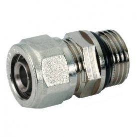 Перехідник-гайка Bonomi Idrosanitaria 16x1/2 З з гумовим кільцем