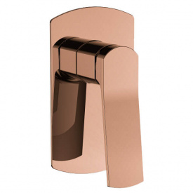 Змішувач для душу Volle SOLO прихованого монтажу 25 мм cepillado bronce