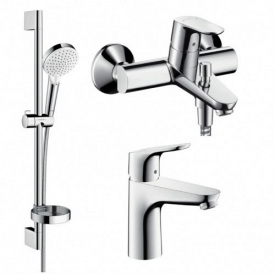 Набір змішувачів для ванни Hansgrohe Focus (31607000+31940000+26553400)