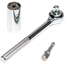 Универсальный гаечный ключ Gator Grip торцевая головка Silver (do057-hbr)