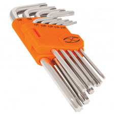 Набор ключей удлинен в пластиковой кассете Truper Torx 9 шт