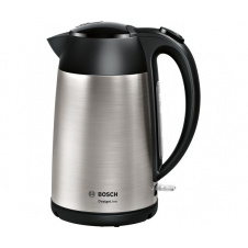 Электрочайник Bosch TWK3P420 2400 Вт Нержавеющая сталь/Черный