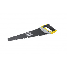 Ножовка столярная MASTERTOOL BLACK ALLIGATOR 400 мм 9TPI MAX CUT каленый зуб 3-D заточка тефлоновое покрытие 14-2440