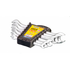 Ключи рожковые MASTERTOOL набор 6 шт (6х7 to 16х17 мм) SS 70-2106