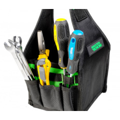 Сумка для инструментов открытая MASTERTOOL 160х170х310 мм 1680 DEN 8 карманов усиленное дно 79-1930 Фастов