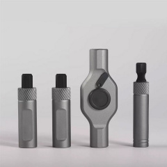 Набір викруток з тріскачкою Duka RS1 + 24 насадки Black (JDR) Веселе