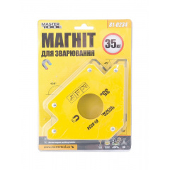 Магніт для зварювання MASTERTOOL 35 кг 45°/90°/135° 81-0234 Івано-Франківськ