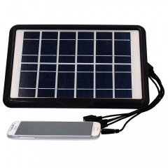 Солнечное зарядное устройство Easy Power EP-0606A 5в1 6V 6W Black (3_02833) Володарск-Волынский