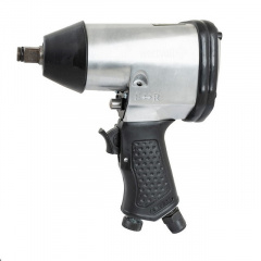 Гайковерт ударный пневматический WERTVOLL 1/2", 7000 об/мин, 215 л/мин, 6.3 bar, 340 Нм, реверс (PN-2011) Братское